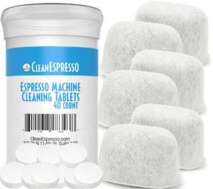 CleanEspresso Espresso Machine Cleaning Tablets and Filters For Breville Espresso 