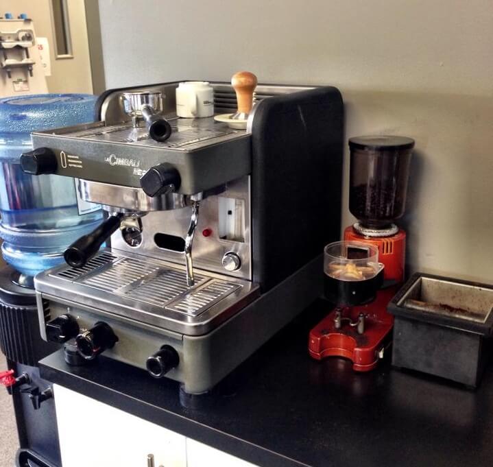 Espresso Machine in an Office